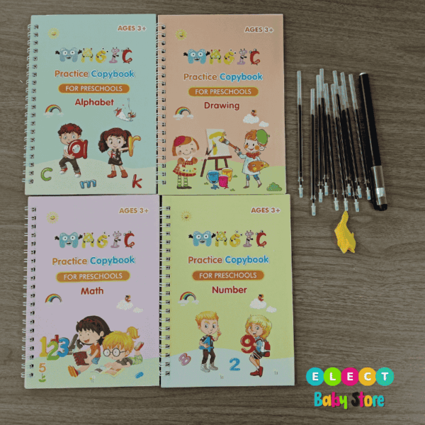 Reusable writing practice book - Sank Magic Book