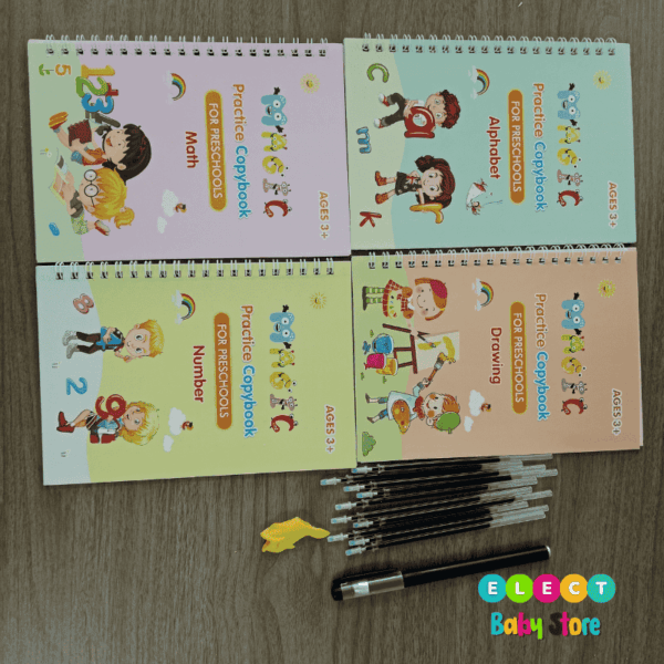 Reusable writing practice book - Sank Magic Book - Image 2