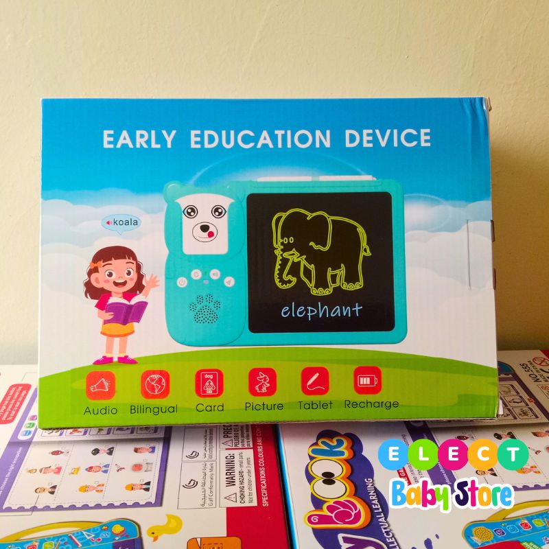 2 In 1 Talking Flashcards With LCD Writing Practice Board