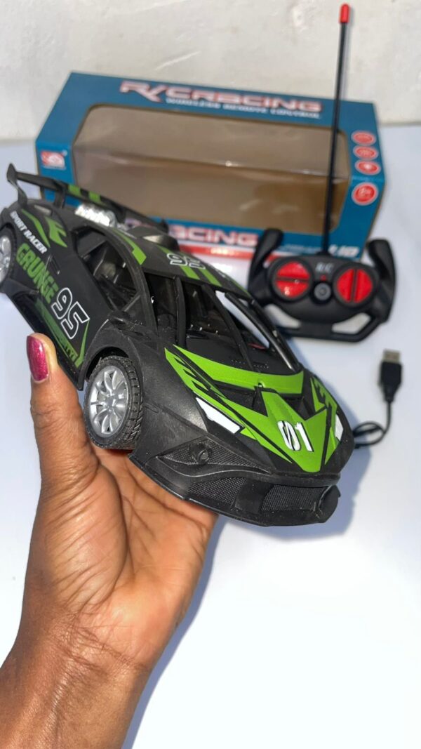 RC Racing Car – High-Speed Remote Control Sports Car with Rechargeable Battery & LED Headlights