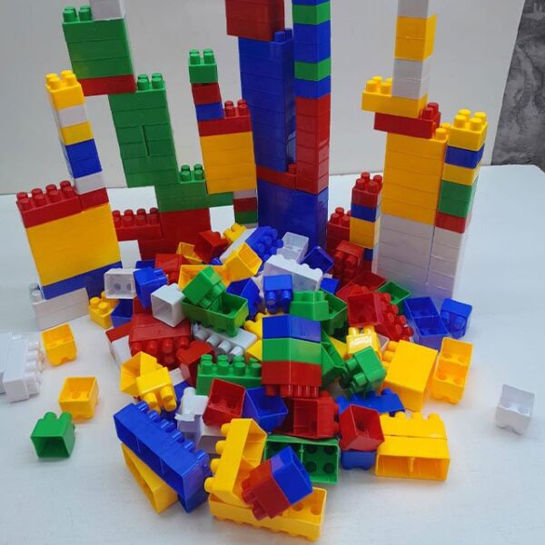 Creative Building Blocks Set – Giant City Builder 132 pcs