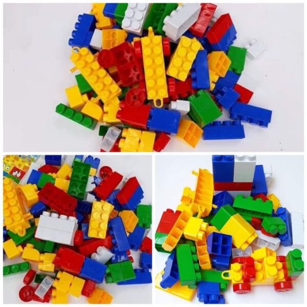 Creative Building Blocks Set – Giant City Builder 132 pcs - Image 2