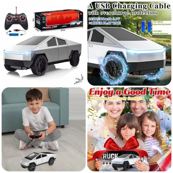 Remote Controlled Cyber Truck Car - Image 4