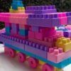 120-Piece Jumbo Building Blocks Set with Wheels – Educational & Creative Toys for Kids - Image 2
