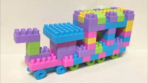 120-Piece Jumbo Building Blocks Set with Wheels – Educational & Creative Toys for Kids - Image 4