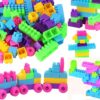120-Piece Jumbo Building Blocks Set with Wheels – Educational & Creative Toys for Kids - Image 6
