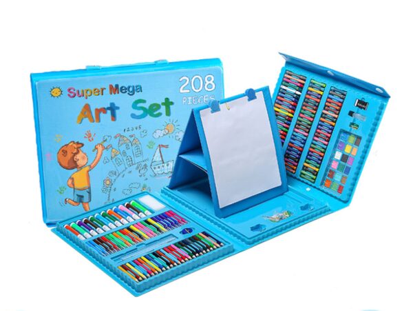 208-Piece Kids Painting Set – Complete Art Kit for Creative Expression - Image 4