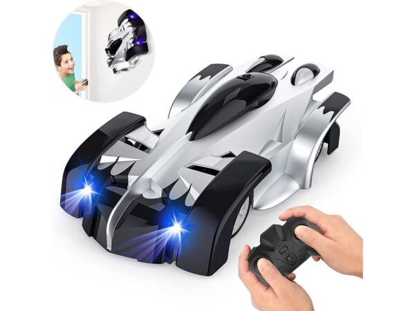 Wall Climbing Remote Control Car – Gravity-Defying RC Car with LED Lights, Dual Mode & Rechargeable Battery