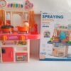 MINI SPRAYING KITCHEN Toy Set - 33-Piece Deluxe Pack for Kids