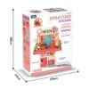 MINI SPRAYING KITCHEN Toy Set - 33-Piece Deluxe Pack for Kids - Image 2