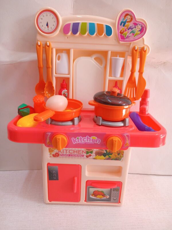 MINI SPRAYING KITCHEN Toy Set - 33-Piece Deluxe Pack for Kids - Image 4