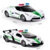 High-Speed Futuristic RC Police Supercar – Full-Function Remote Control Vehicle - Image 2