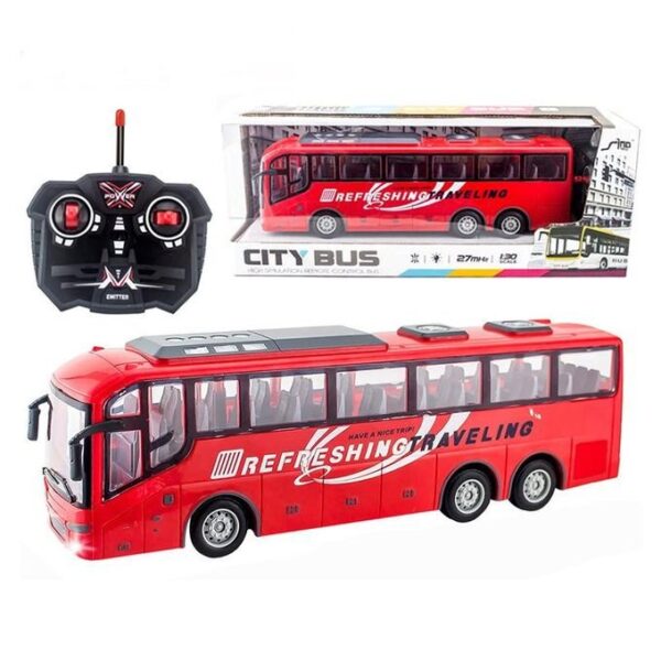 Remote Controlled City Bus – 1:20 Scale Rechargeable RC Coach - Image 3