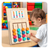 Wooden Color & Pattern Matching Board - Image 2