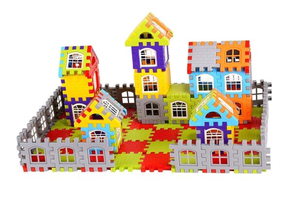 120pcs Kids Interlocking Building Blocks - Castle Building blocks - Image 2