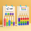 Wooden Alphabet & Color Matching Learning Board