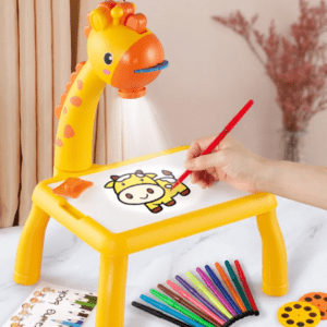 Projection Drawing Table for Kids (Yellow)