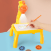 Projection Painting/Drawing Table for Kids (Yellow) - Image 2