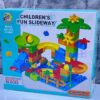 102 + pcs Children’s Fun Slideway Building Blocks Set – Educational Marble Run Toy for Kids 3+ - Image 4