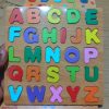 Wooden Alphabet Puzzle Board – Colorful ABC Learning Toy - Image 2