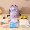 Kids Swimming Drawstring Backpack-purple Backpack - Image 2