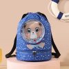 Kids Waterproof Swimming Backpack – Color blue - Image 3