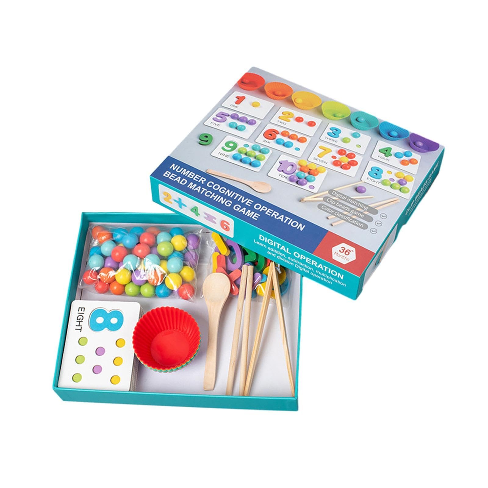 Number Cognitive Operation Bead Matching Game - Image 4