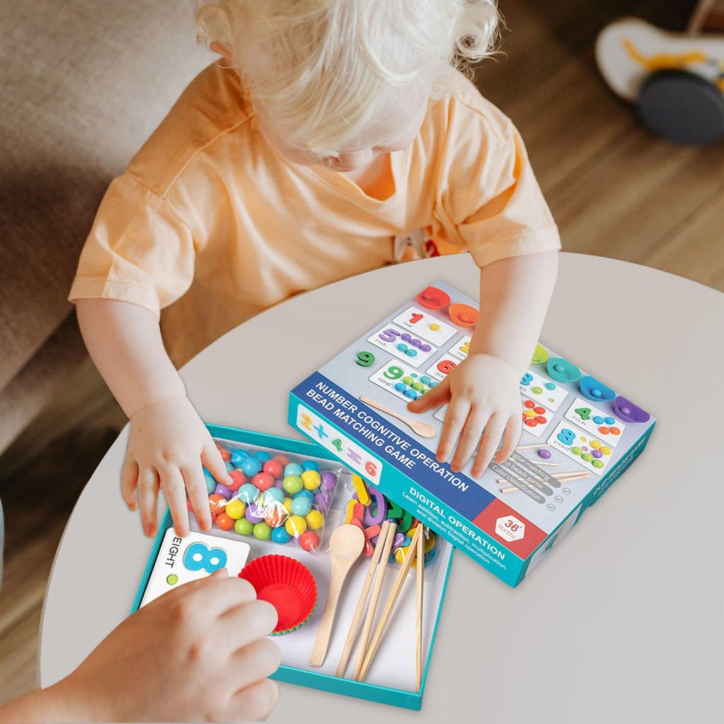 Number Cognitive Operation Bead Matching Game - Image 2