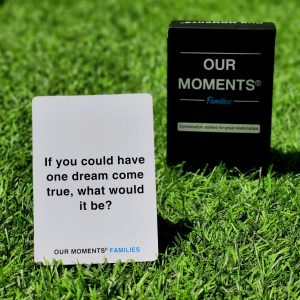 Our Moments Family Card Game - 100 Question Cards
