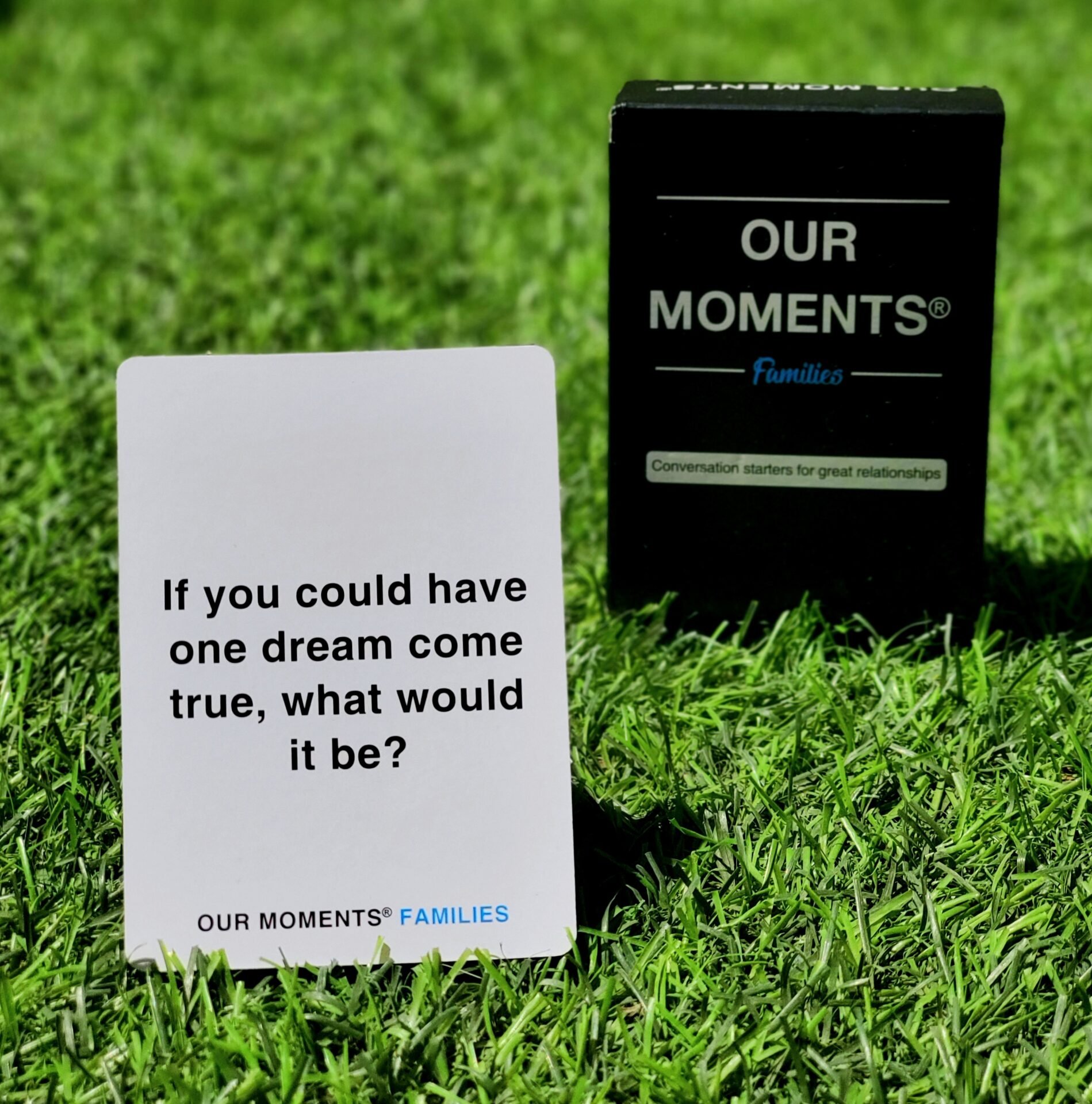 Our Moments Family Card Game - 100 Question Cards