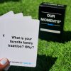 Our Moments Family Card Game - 100 Question Cards - Image 2