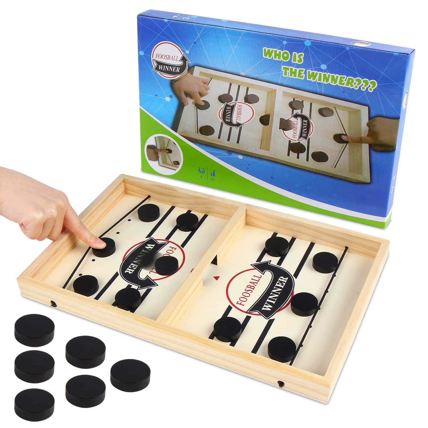 Fast Paced Table Top Foosball - Family Bonding Game