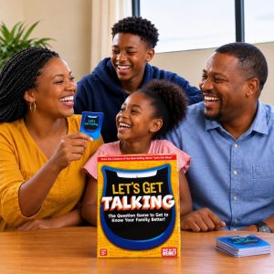 Let's Get Talking Family Bonding Card Game, 400 cards