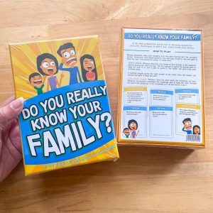 Do You Really Know Your Family? - Family Trivia Game.