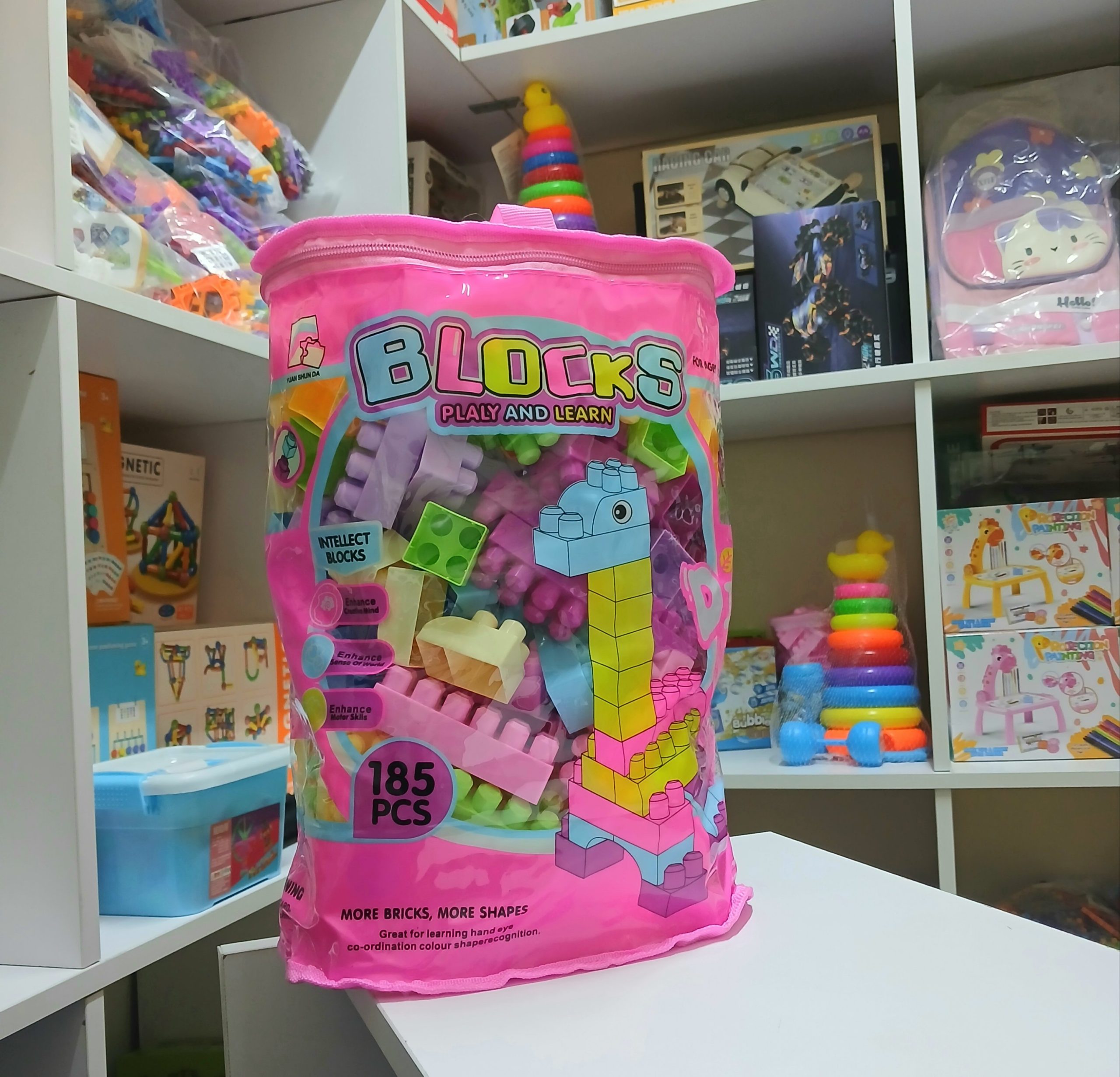 185PCS Educational Building Blocks Set
