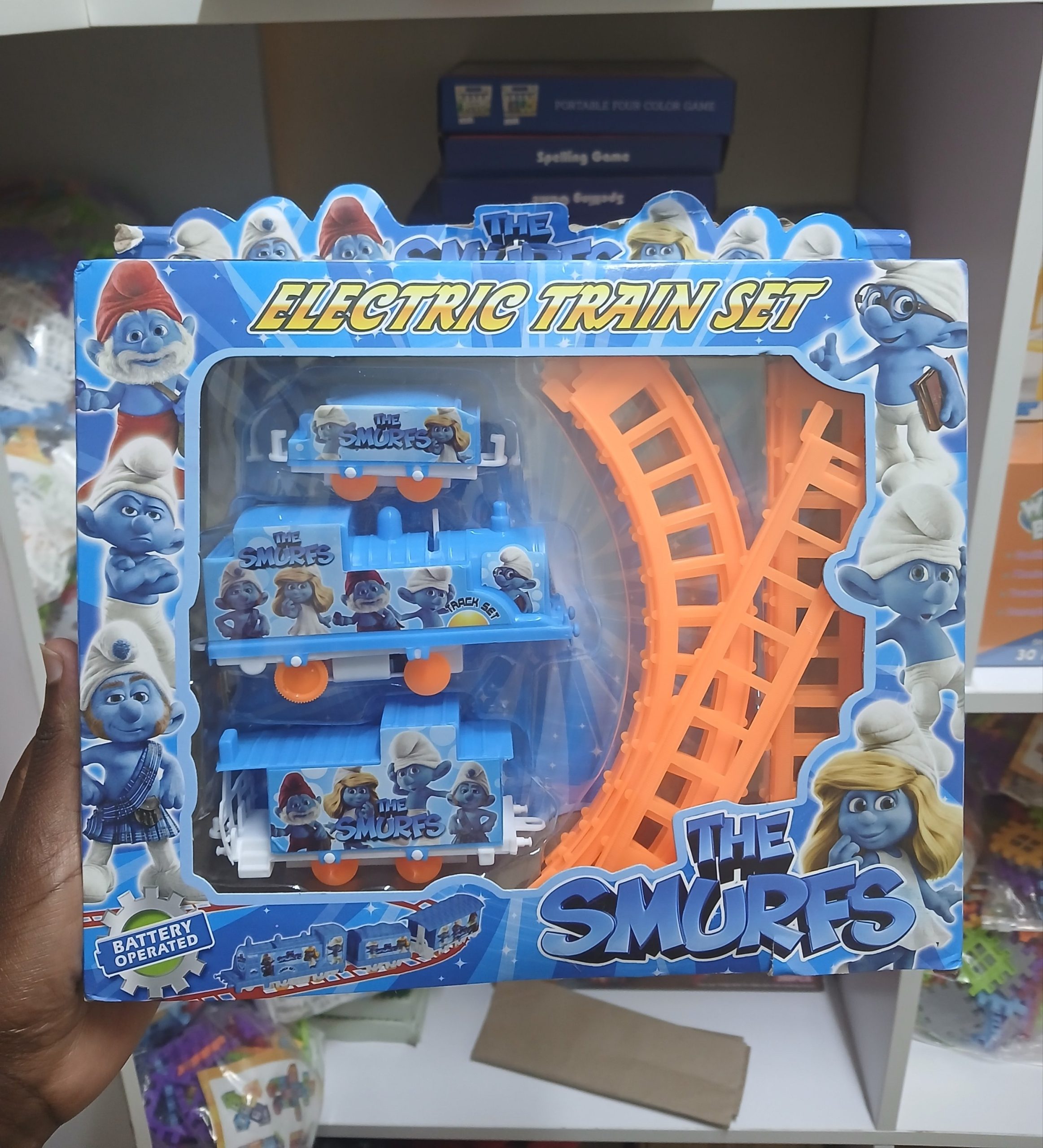 Electric Train Set with Track – Toy Train